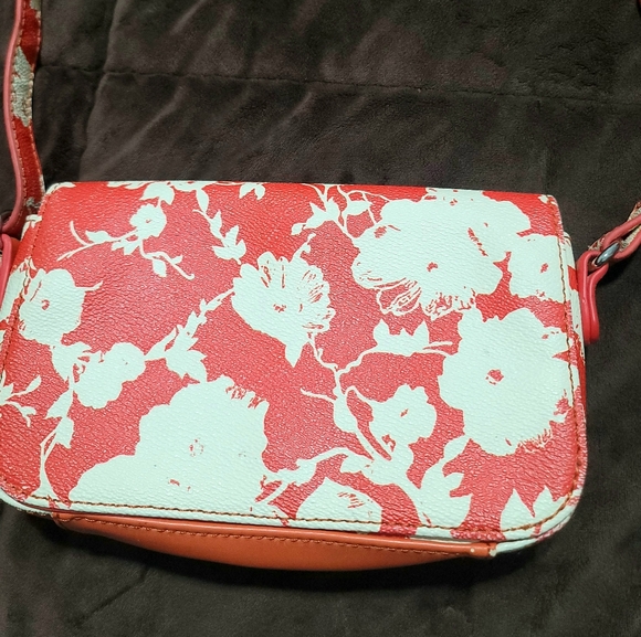 Gabby Isabella Floral Shoulder Mini Bag Purse - Picture 7 of 15